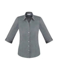 Biz Collection Corporate Wear Platinum / 26 BIZ COLLECTION Women’s Monaco 3/4 Sleeve Shirt S770LT