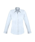 Biz Collection Corporate Wear White / 6 Biz Collection Women’s Monaco Long Sleeve Shirt S770ll