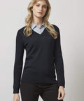 Biz Collection Work Wear Black / XS Biz Collection Milano Ladies Pullover LP618L