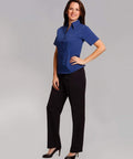 Biz Collection Work Wear Black / 8 Ladies' Permanent Press Pants WP02