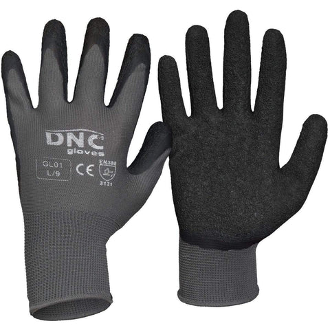 DNC Workwear PPE Black/Grey / S/7 DNC Latex- Basic GL01