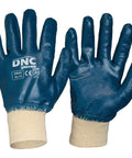 DNC Workwear PPE Blue/Nature / XL/10 DNC WORKWEAR Blue Nitrile Full Dip GN33