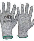 DNC Workwear PPE Grey / M/8 DNC WORKWEAR Cut5 Liner GC12