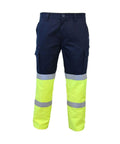 DNC Workwear Work Wear DNC WORKWEAR 2-Tone Bio-Motion Taped Cargo Pants 3363