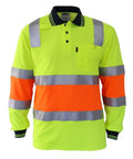 DNC Workwear Work Wear DNC WORKWEAR 2-tone Cotton Back Bio-Motion Taped Polo 3819