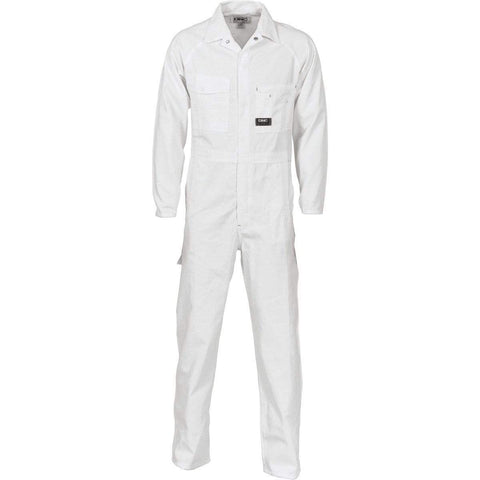 DNC Workwear Work Wear White / 77R DNC WORKWEAR Cotton Drill Coverall 3101