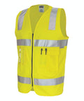 DNC Workwear Work Wear DNC WORKWEAR Day/Night Cotton Safety Vest 3809