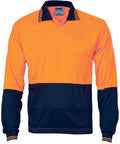 DNC Workwear Work Wear DNC WORKWEAR Hi-Vis Two-Tone Food Long Sleeve Industry Polo 3904