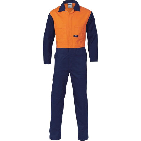 DNC Workwear Work Wear DNC WORKWEAR Patron Saint Flame Retardant Two-Tone Drill Overall 3425