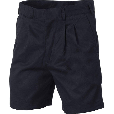 DNC Workwear Work Wear Navy / 72R DNC WORKWEAR Pleat Front Permanent Press Shorts 4501