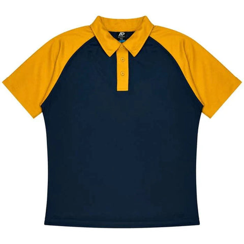 Aussie Pacific Manly Mens Polo 1318  Aussie Pacific NAVY/GOLD S 