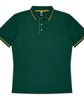 Aussie Pacific Cottesloe Men's Polo Shirt 1319  Aussie Pacific BOTTLE/GOLD S 