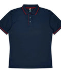 Aussie Pacific Cottesloe Men's Polo Shirt 1319  Aussie Pacific NAVY/RED S 