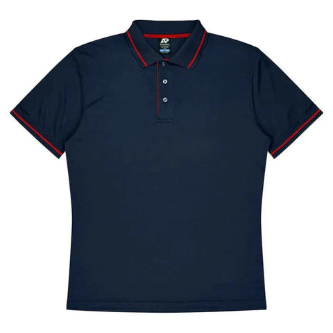 Aussie Pacific Cottesloe Men's Polo Shirt 1319  Aussie Pacific NAVY/RED S 