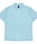 Aussie Pacific Morris Men's Polo Shirt 1317  Aussie Pacific LIGHT BLUE/WHITE S 