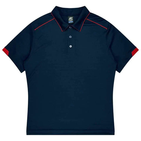 Aussie Pacific Currumbin Men's Polo Shirt 1320  Aussie Pacific NAVY/RED S 