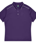 Aussie Pacific Currumbin Men's Polo Shirt 1320  Aussie Pacific PURPLE/WHITE S 