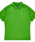 Aussie Pacific Currumbin Men's Polo Shirt 1320  Aussie Pacific KAWA GREEN/BLACK S 