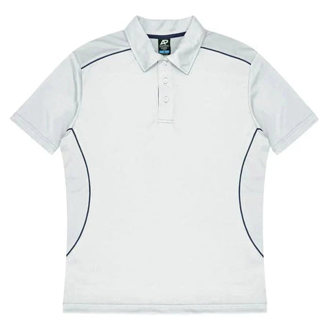 Aussie Pacific Kuranda Men's Polo Shirt 1323  Aussie Pacific WHITE/NAVY S 