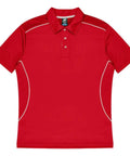 Aussie Pacific Kuranda Men's Polo Shirt 1323  Aussie Pacific RED/WHITE S 