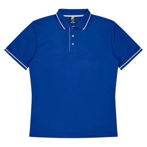 Aussie Pacific Cottesloe Kids Polo Shirt 3319  Aussie Pacific ROYAL/WHITE 4 