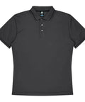 Aussie Pacific Cottesloe Kids Polo Shirt 3319  Aussie Pacific SLATE/BLACK 4 