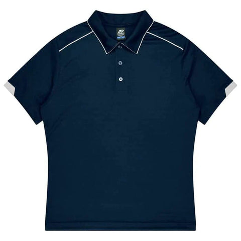 Aussie Pacific Currumbin Kids Polo Shirt 3320  Aussie Pacific NAVY/WHITE 4 