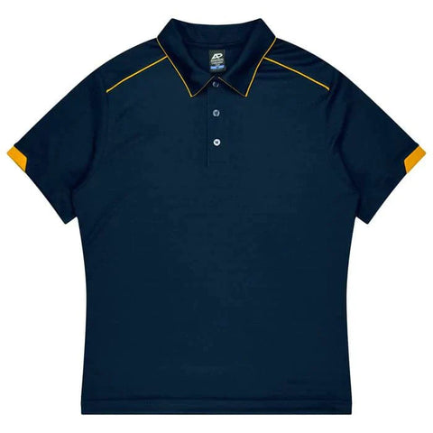 Aussie Pacific Currumbin Kids Polo Shirt 3320  Aussie Pacific NAVY/GOLD 4 