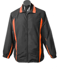 Aussie Pacific Eureka Men's Track Training Jacket 1604 Casual Wear Aussie Pacific S BLACK/ORANGE 