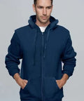 Adult Zip Hoodie 1528 Casual Wear Aussie Pacific   