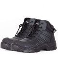 Jb's Quantum Sole Safety Work Boot 9H2  Flash Uniforms  4 Black 