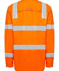 Hard Yakka Biomotion Taped Hi Vis Vic Rail Shirt Y04265 Work Wear Hard Yakka   