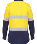 Hard Yakka Women's Reflective Hi Vis Work Shirt Y08220 Work Wear Hard Yakka   