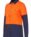 Hard Yakka Women's Work Hi Vis Shirt Y08225 Work Wear Hard Yakka   