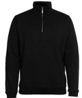 Jb's Wear Active Wear Black / S JB'S C.O.C 1/2 Brass Zip Sweat S3FSZ