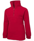 Jb's Wear Active Wear Dk Red / 4 JB'S Kids 1/2 Zip Polar Jacket 3KP