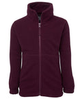 Jb's Wear Active Wear Maroon / S JB'S Kids and Adults Full Zip Polar Jacket 3FJ