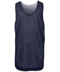 Jb's Wear Active Wear Navy/White / 6 JB'S Kids and Adults Reversible Training Singlet 7KBS2