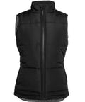 Jb's Wear Active Wear Black/Grey / 8 JB'S Women’s Adventure Puffer Vest 3ADV1