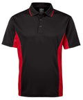 JB'S Contrast Polo 7PP Casual Wear Jb's Wear Black/Red S 