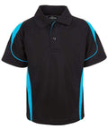 Jb's Wear Casual Wear Black/Aqua / S JB'S Kid’s and Adult’s Bell Polo 7BEL