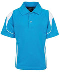 Jb's Wear Casual Wear Aqua/White / S JB'S Kid’s and Adult’s Bell Polo 7BEL