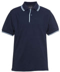 Jb's Wear Casual Wear Navy/Lt Blue / 4 JB'S Kid’s Contrast Polo