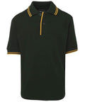 Jb's Wear Casual Wear Bottle/Gold / 4 JB'S Kid’s Contrast Polo