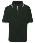 Jb's Wear Casual Wear Bottle/White / 4 JB'S Kid’s Contrast Polo