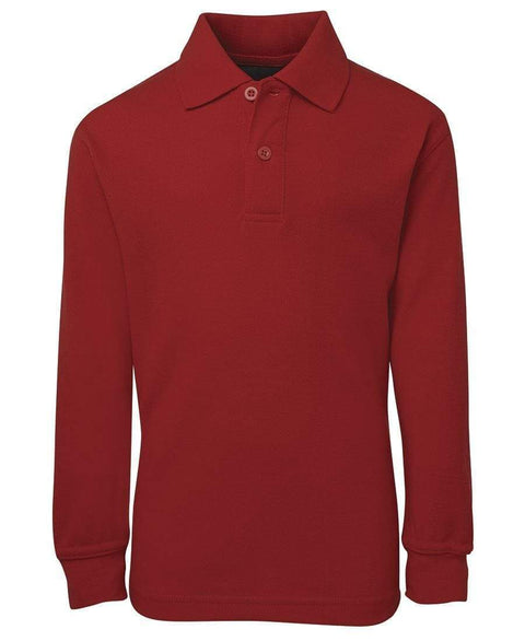 Jb's Wear Casual Wear Red / 4 JB'S Kid’s L/S 210 Polo 2KLP