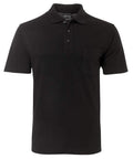 Jb's Wear Casual Wear Black / S JB'S Pocket Polo 210P