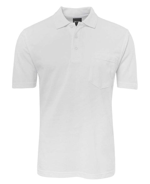 Jb's Wear Casual Wear White / S JB'S Pocket Polo 210P