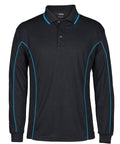 JB'S Wear Casual Wear JB'S podium l/sleeve piping polo 7PIPL