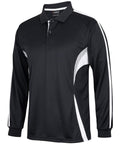 JB'S Wear Casual Wear Black/White/Grey / 2XS JB'S podium long sleeve cool polo 7CLP